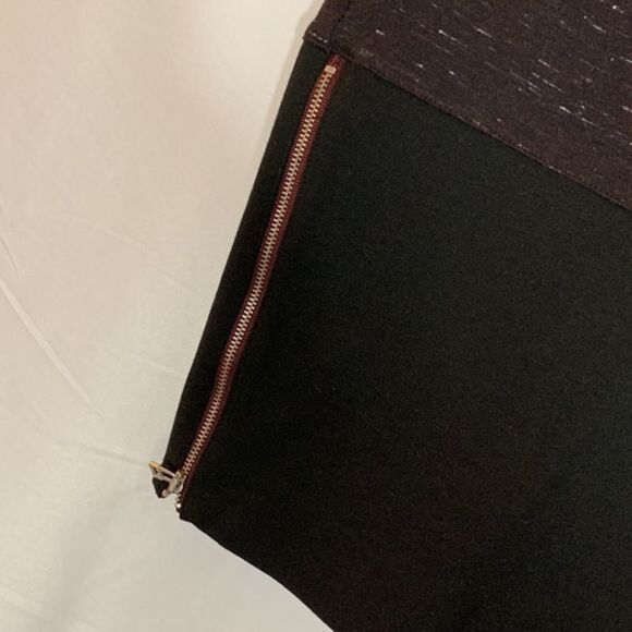 Wilfred Black Speckled Pencil Zipper Skirt - Picture 4 of 6